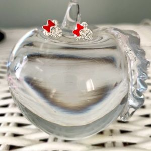 Minnie Mouse Stud Earrings